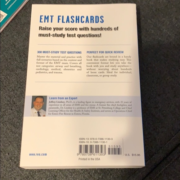 EMT flash card book - Picture 2 of 3